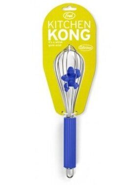 Fred & Friends Kitchen Gorilla Kong Silicone Stainless Whisk